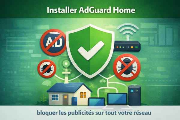 Installer AdGuard Home : bloquer les pubs au niveau du réseau 🛡️